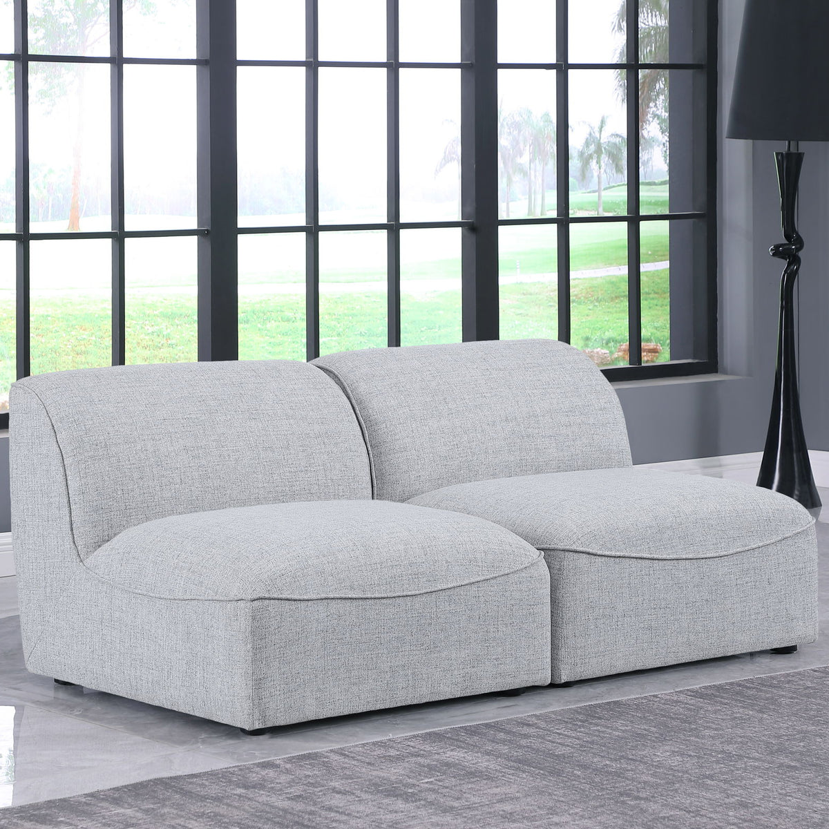 Miramar - 2 Seat Armless Modular Sofa