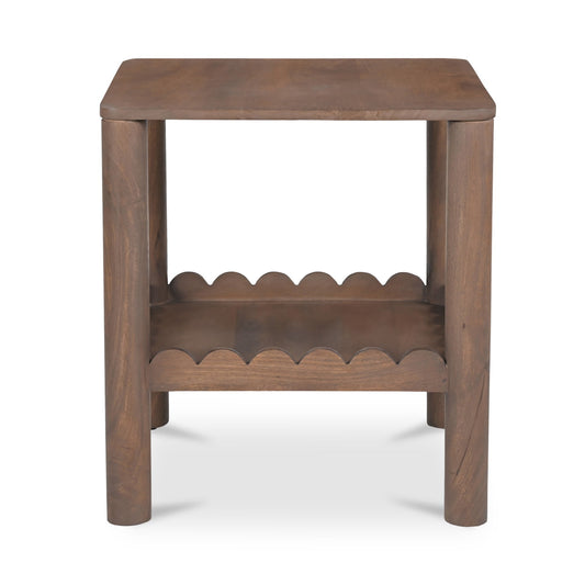 Wiley - Side Table - Vintage Brown
