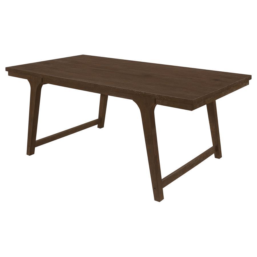 Reynolds - Rectangular Wood Dining Table - Brown Oak