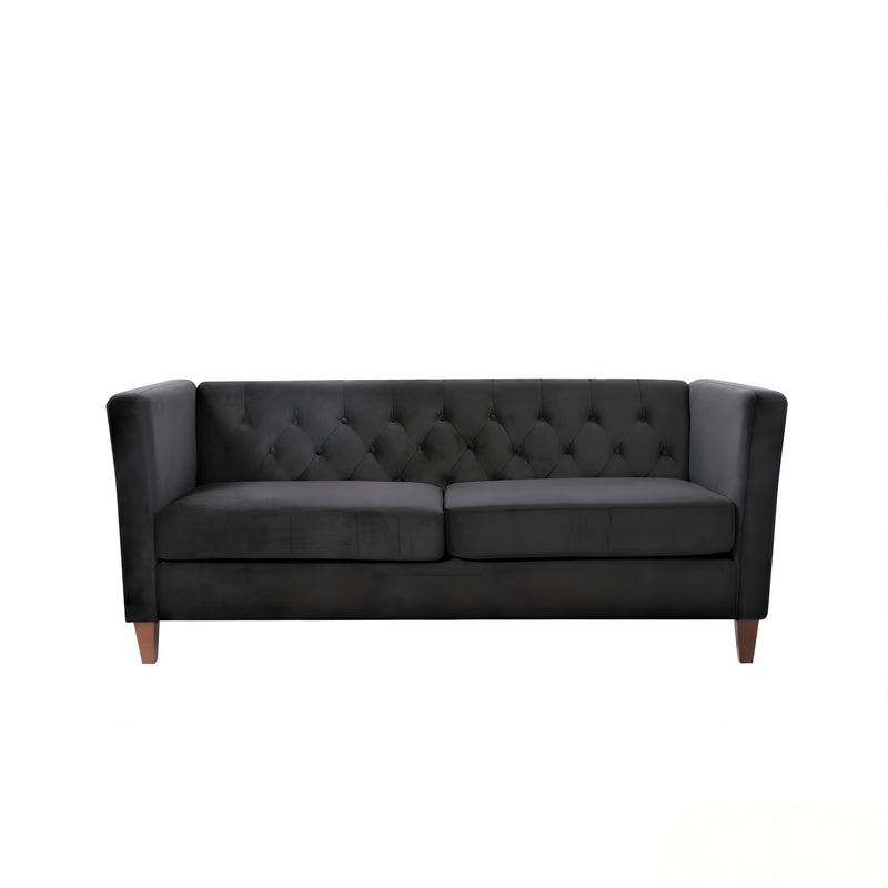 Button Tufted 3 Seater Sofa For Living Room