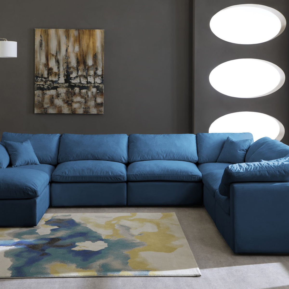 Plush - 7 Piece Modular Sectional