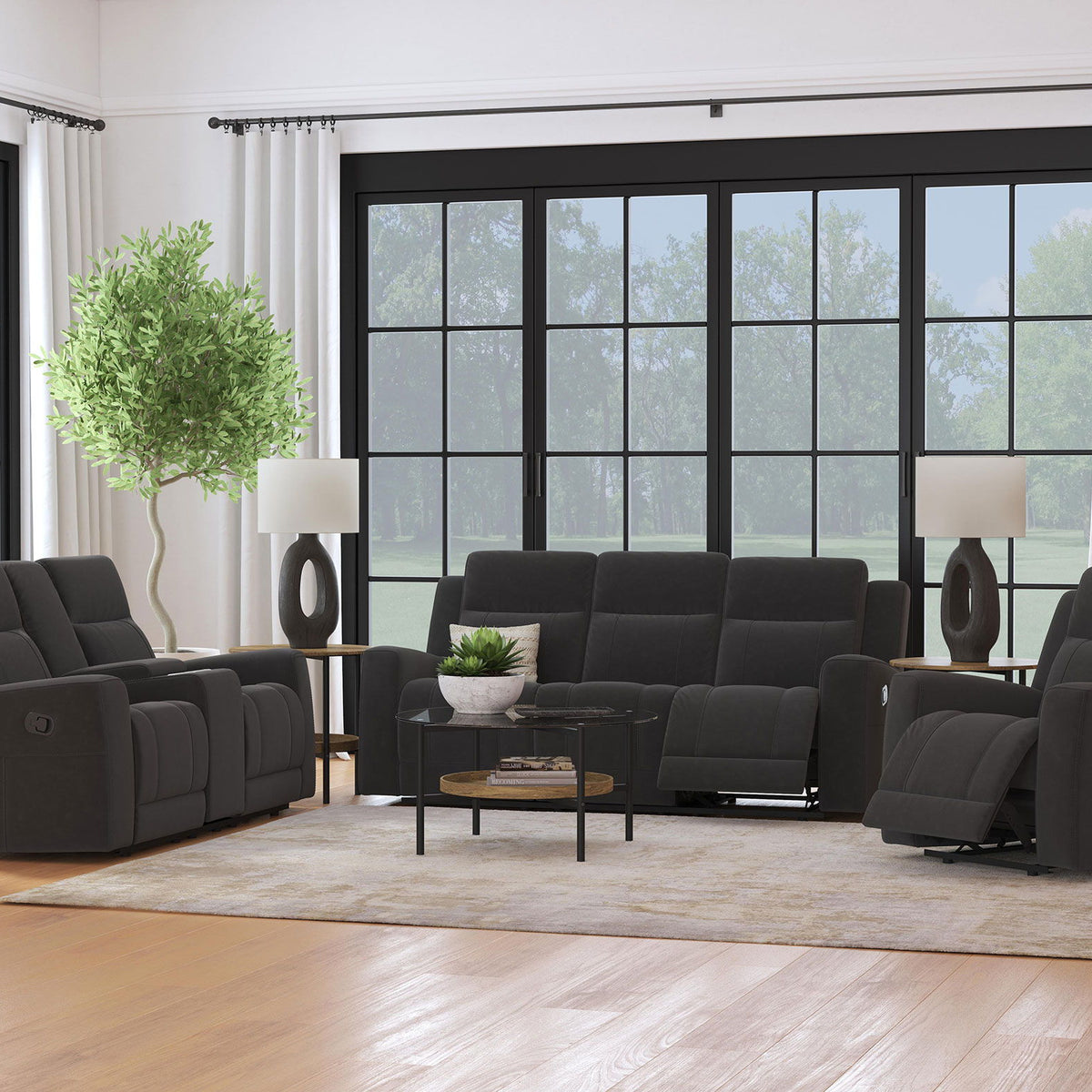 Brentwood - Upholstered Reclining Sofa Set