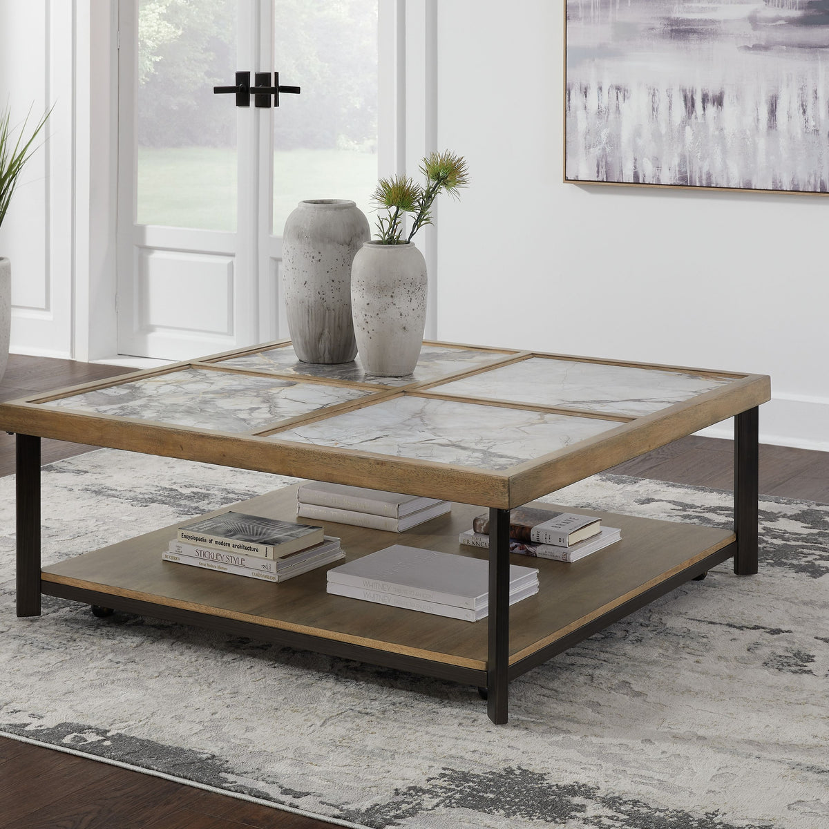 Montia - Square Cocktail Table - Multi