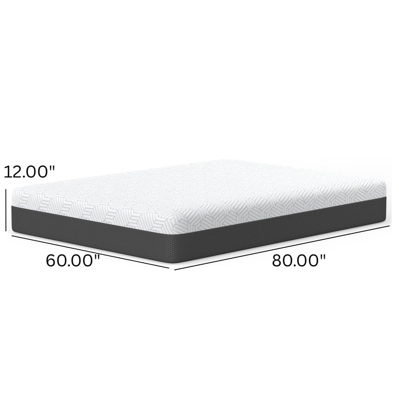 Pur Chill - 12" Soft Mattress With Phase Change Cooling Fabric