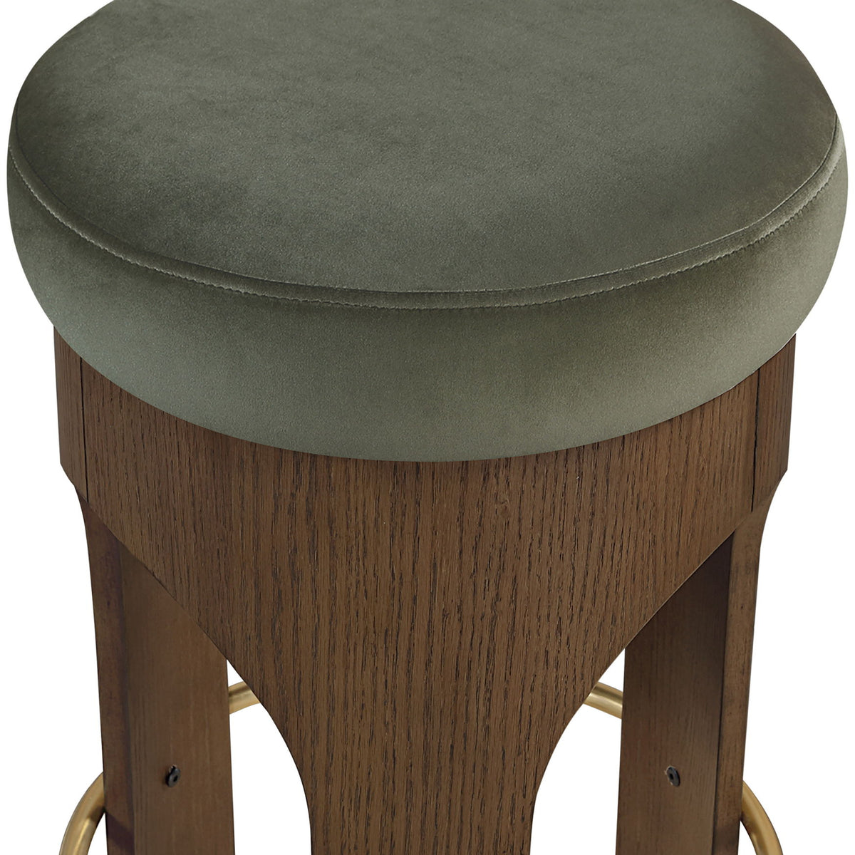 Bocceli - Counter Stool - Brown Base