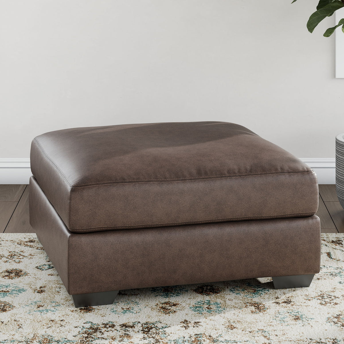 WillowBend - Umber - Oversized Accent Ottoman