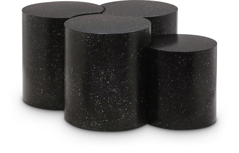 Dimple - 20" 4 Piece Modular Coffee Table - Terazzo Finish