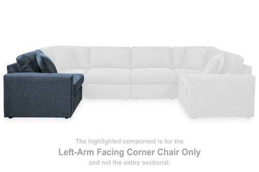 Modmax - Ink - Laf Corner Chair - Fabric