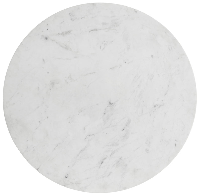 Emery - Marble/Stone Dining Table - White