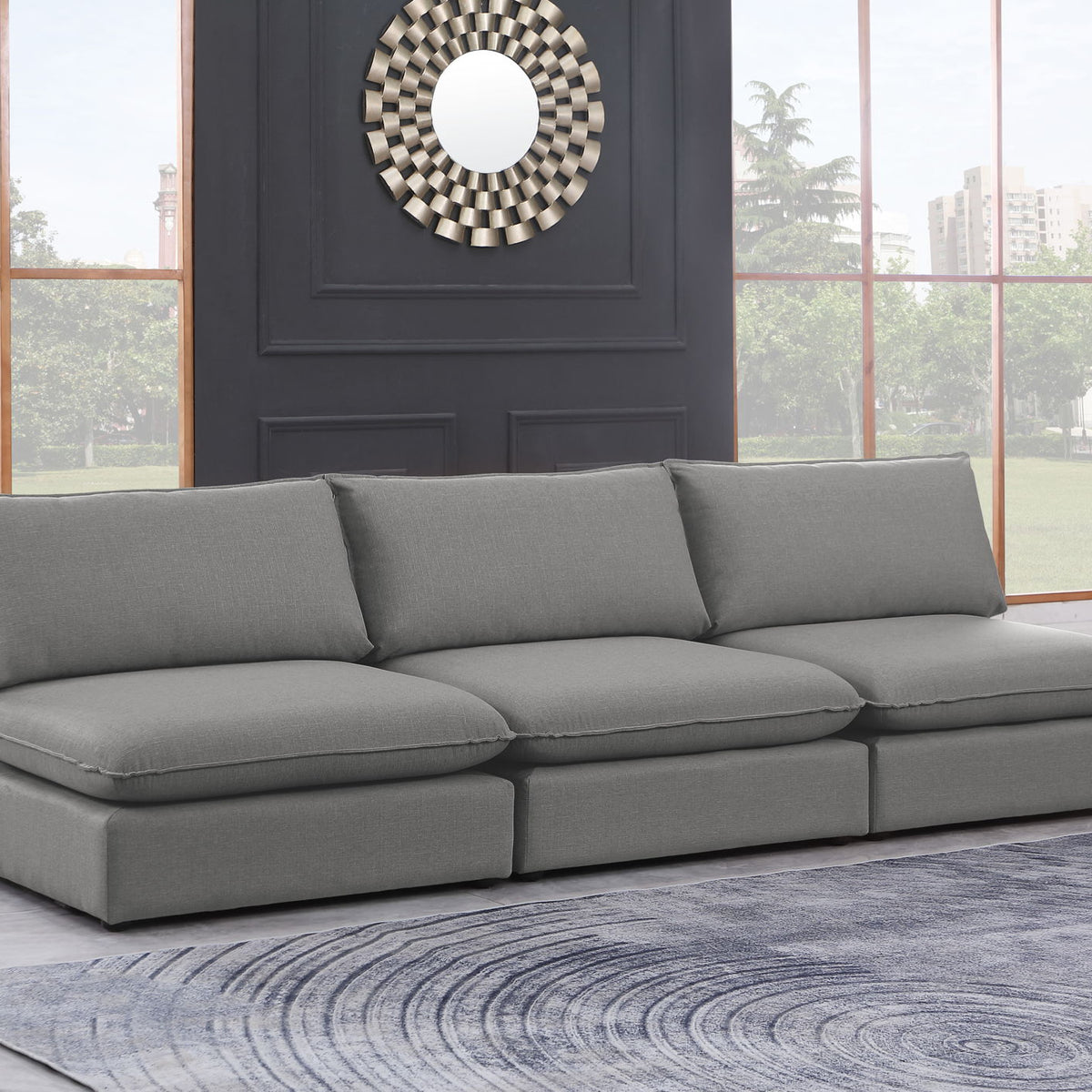 Mackenzie - Modular Sofa Armless - 3 Seats