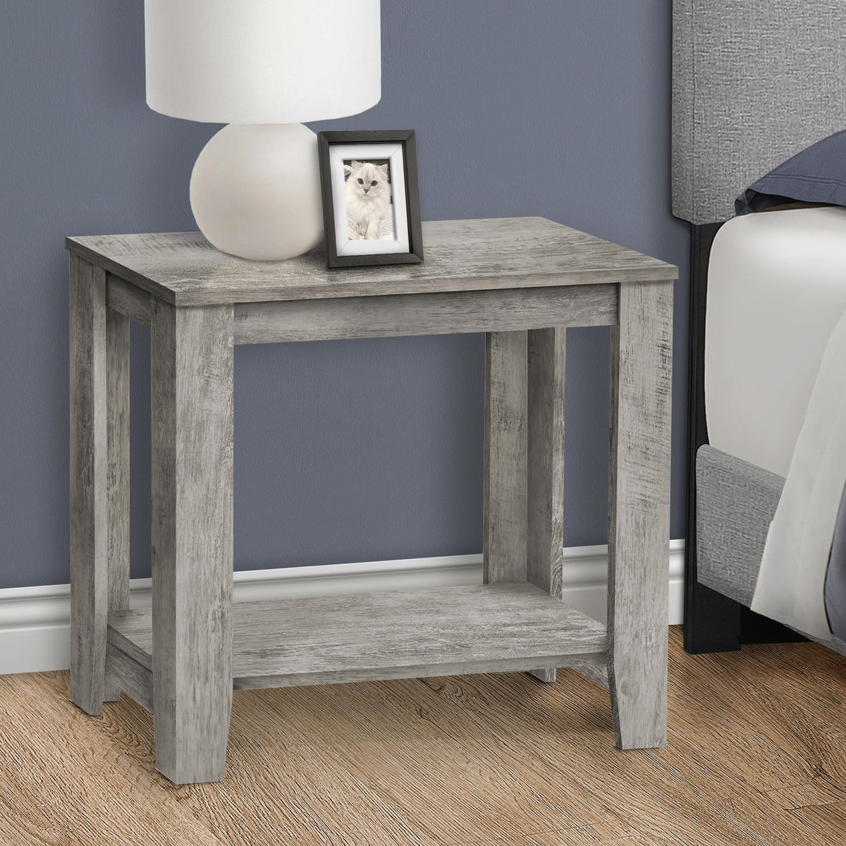 Accent Table, Side Transitional, Elegant Design