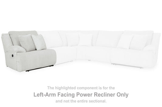 Top Tier - Laf Zero Wall Power Recliner - Alloy