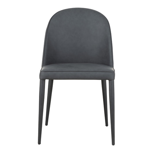 Burton - Vegan Leather Dining Chair (Set of 2) - Black