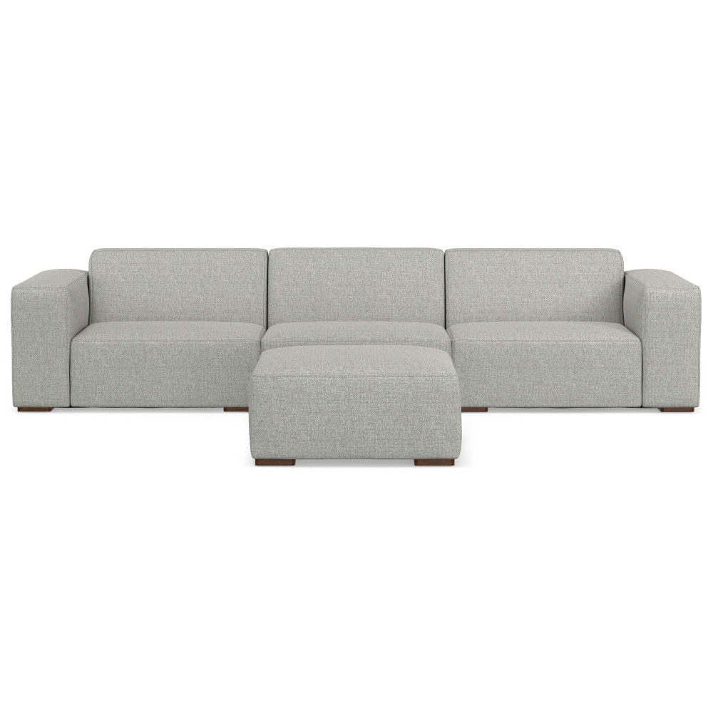 Rex - Handcrafted Sectional Sofa And Ottoman