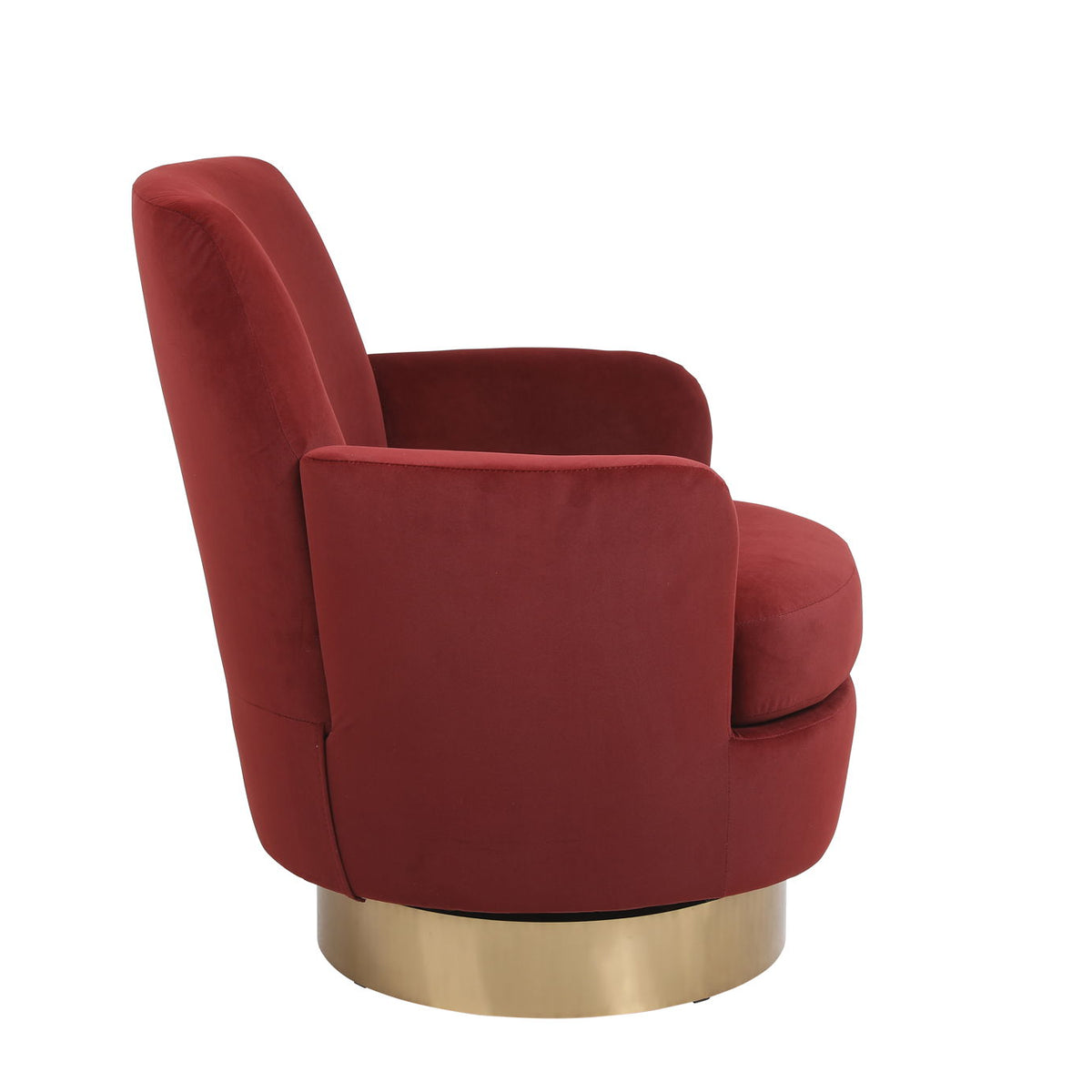 Teddy Swivel Barrel Chair, Swivel Accent Chairs Armchair For Living Room