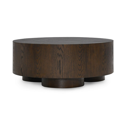 Runa - Oak Veneer Coffee Table - Coffee Brown