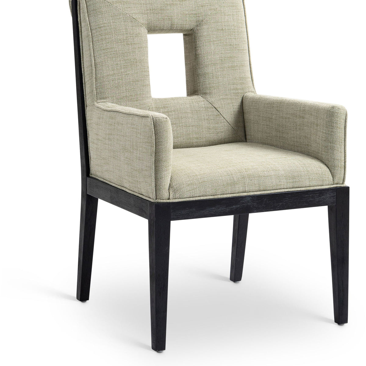 Gwendolyn - Dining Arm Chair With Black Frame
