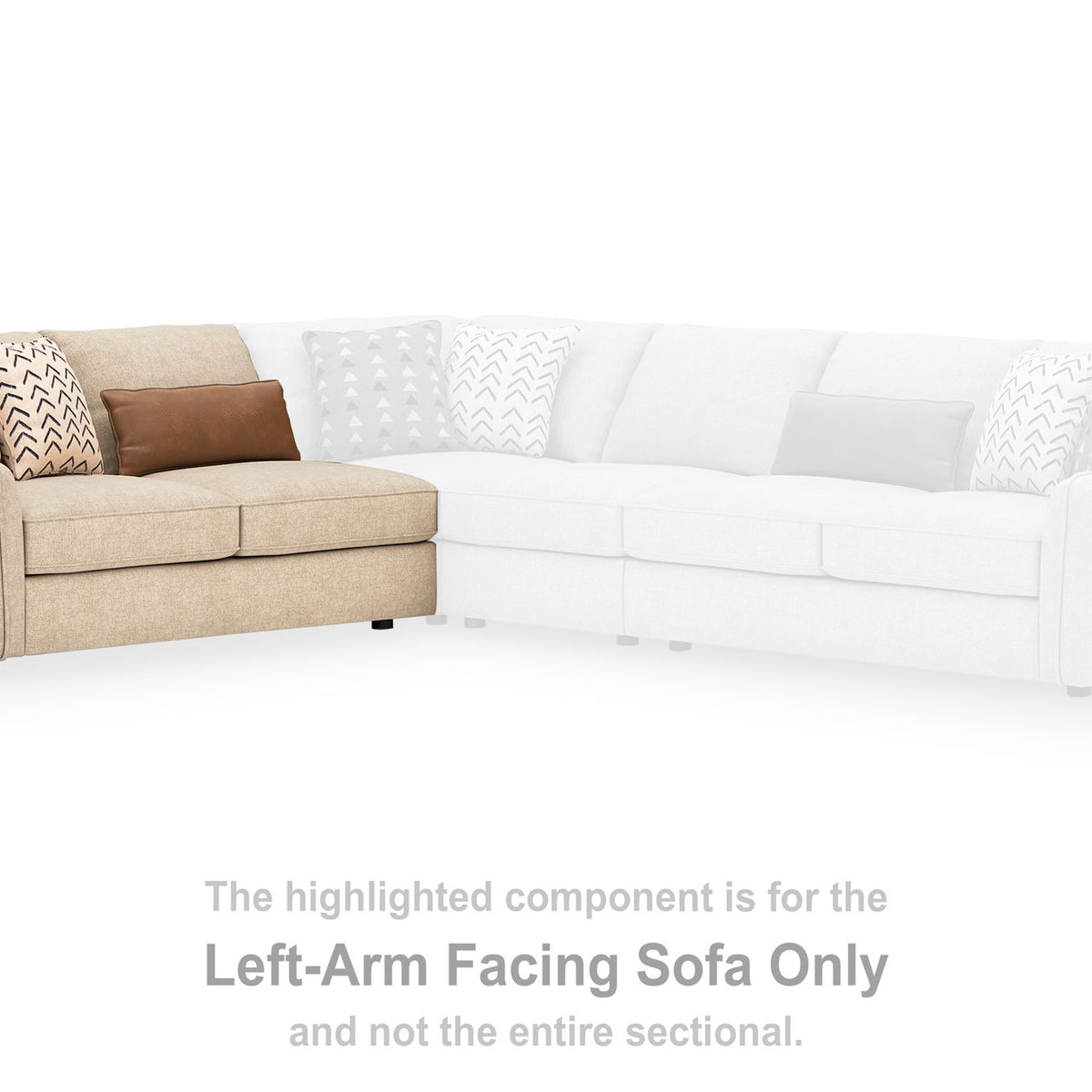 Seyler - LAF Sofa - Sand