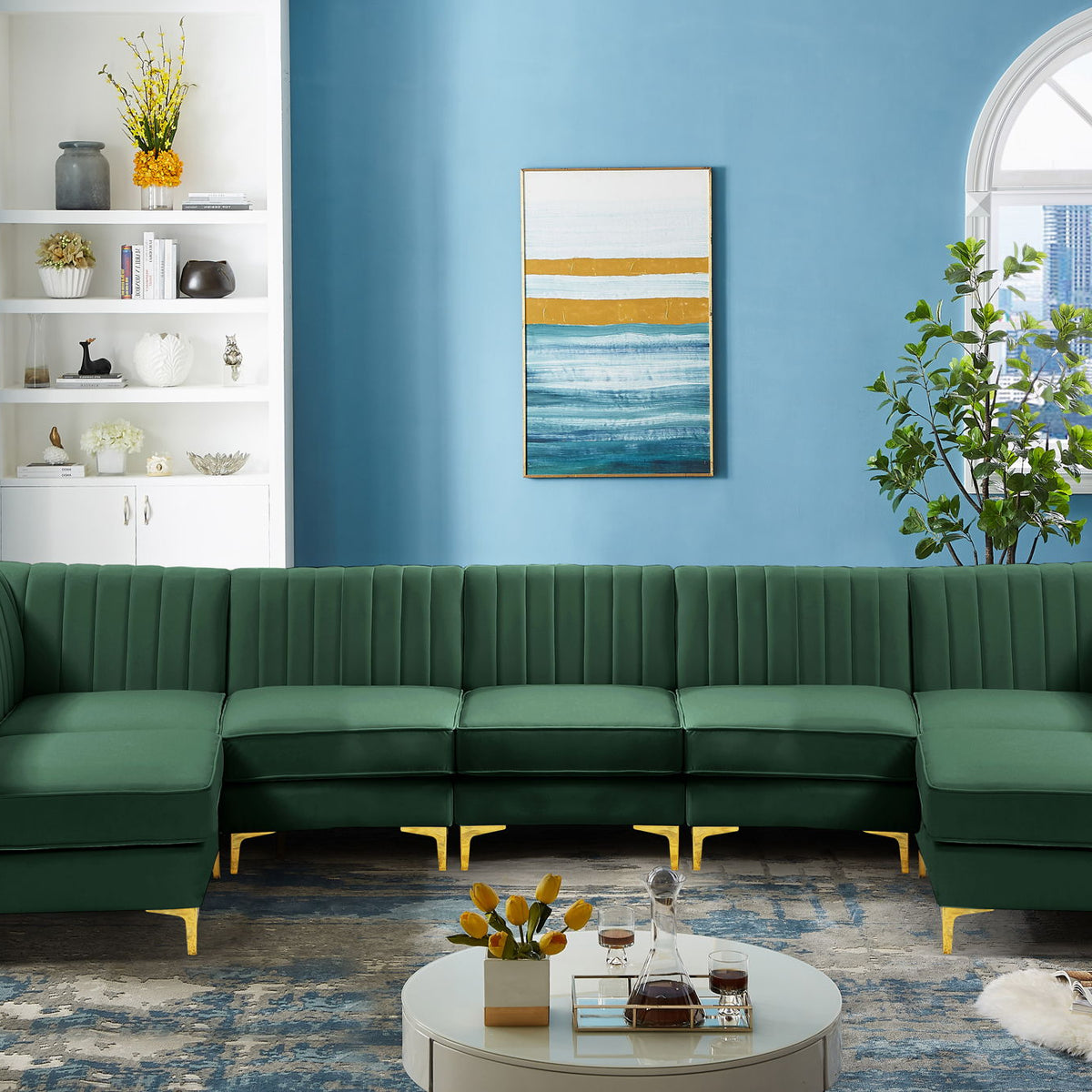 Alina - 7 Piece Modular Sectional