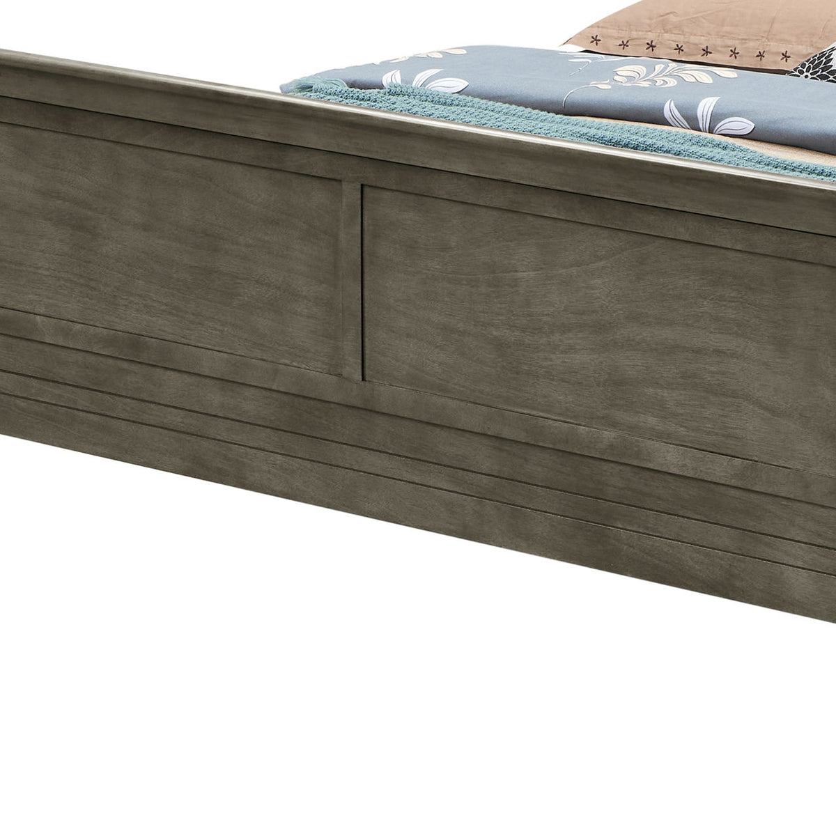 Panel Sleigh Bed