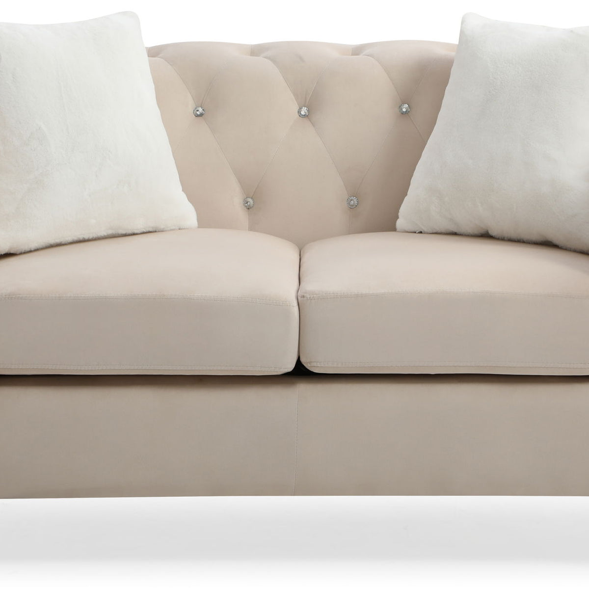 Stylish Contemporary Loveseat