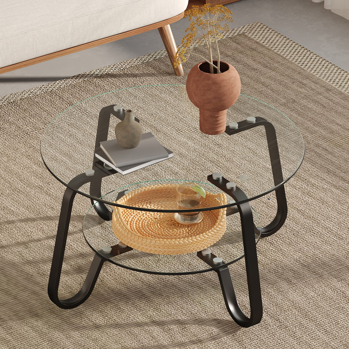 Double Layer Coffee Table