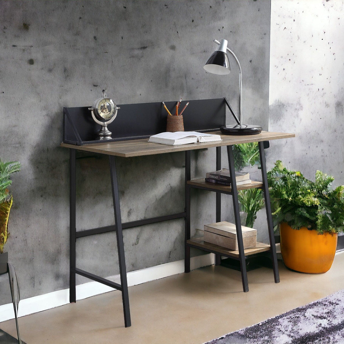 Garima - Writing Desk - Oak