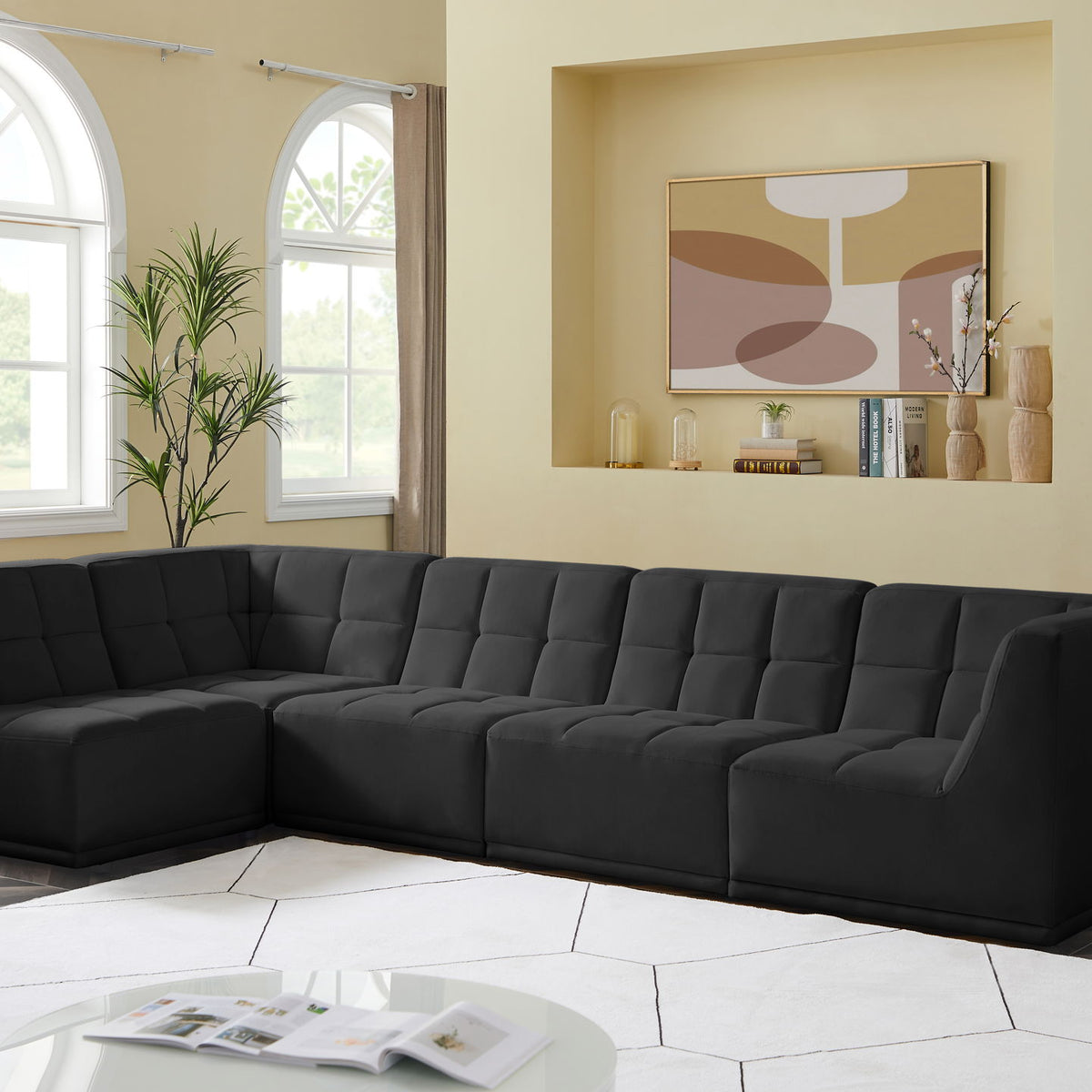 Relax - 5 Piece Modular Sectional