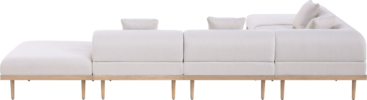 Laguna - 6 Piece 142" Outdoor Patio Modular Sectional