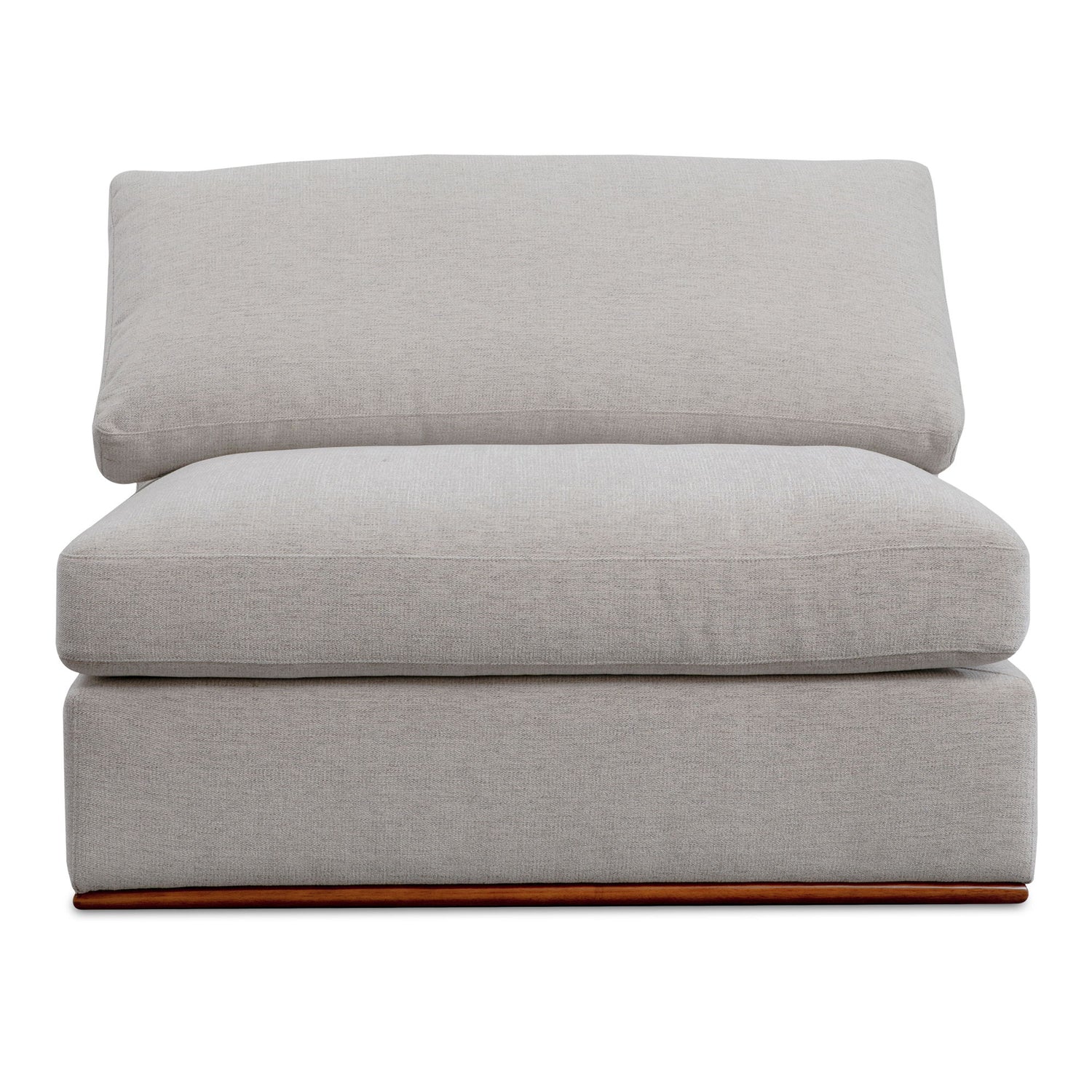 Rue - Slipper Chair - Flecked Gray