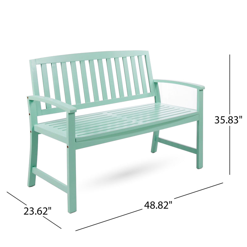 Farmhouse Style Loja Bench Indoor / Outdoor