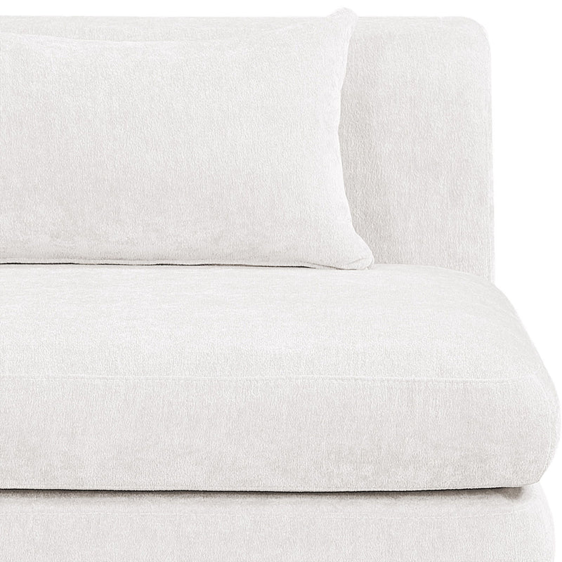 Stellar - Chenille Fabric Upholstered Modular Corner Chair