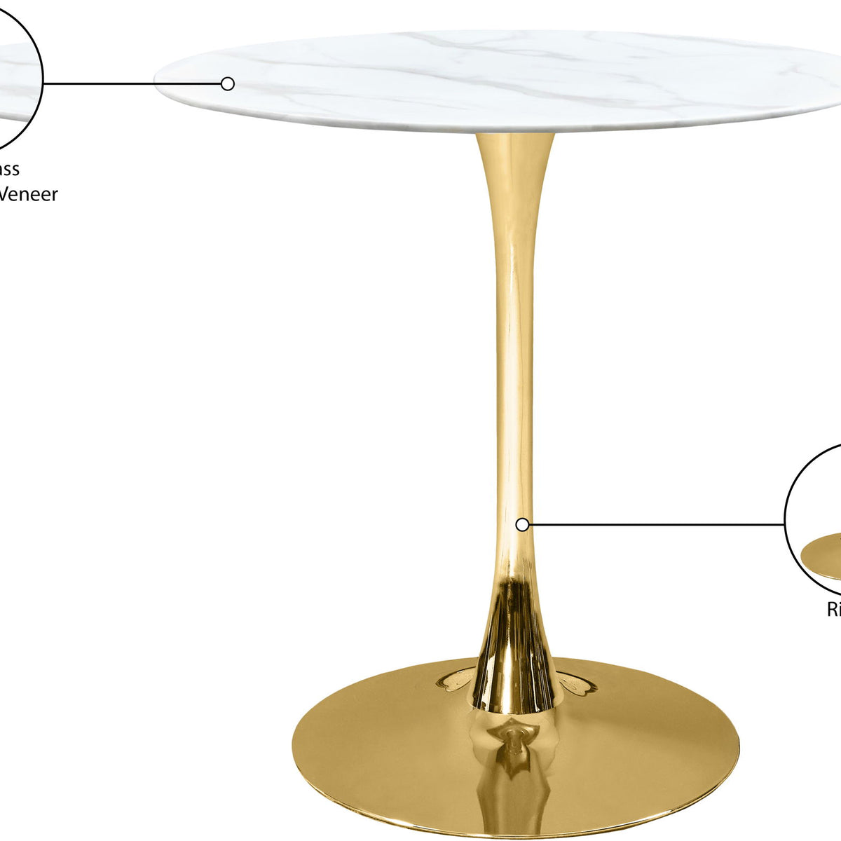 Tulip - Counter Height Table
