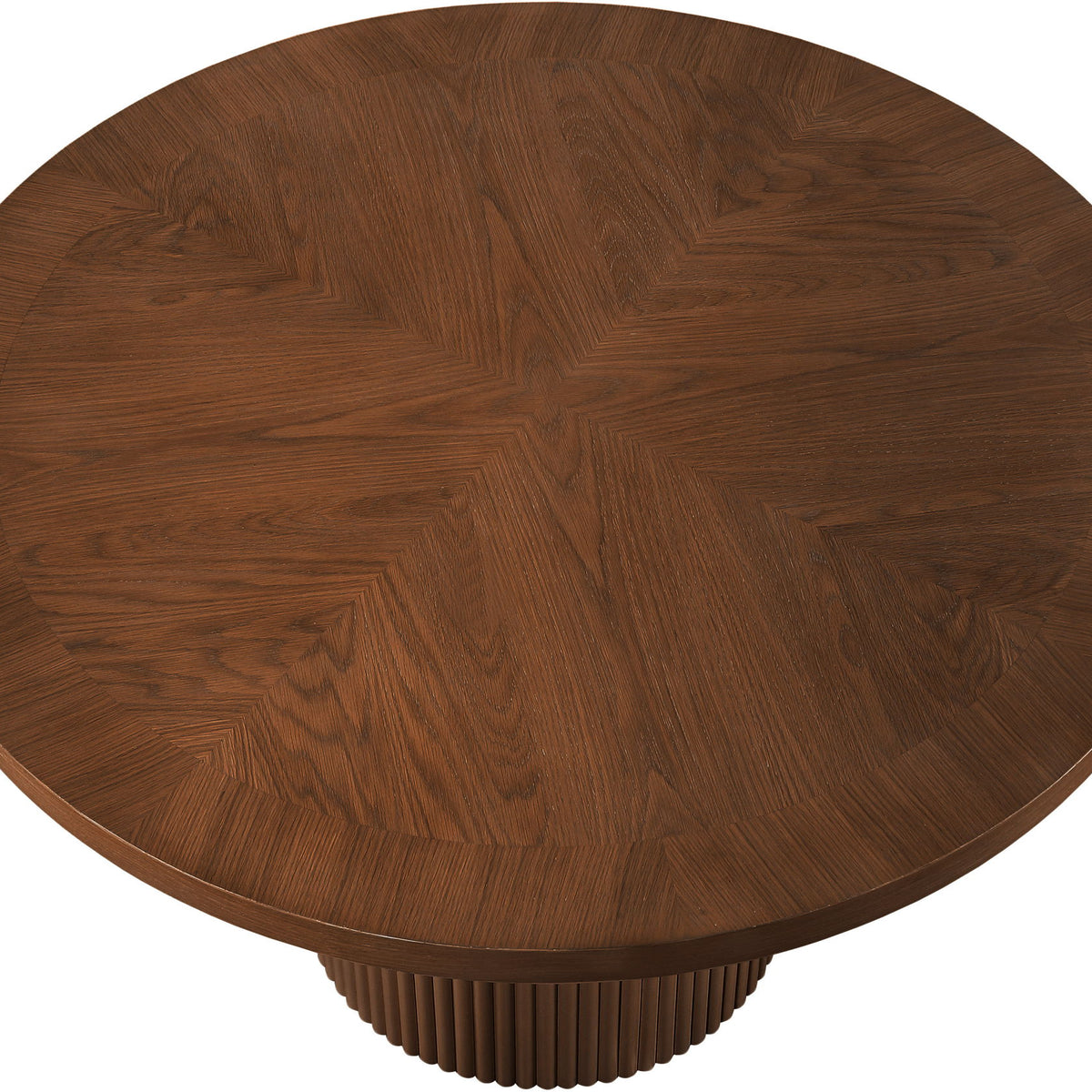 Belinda - Wood Oak Veneer Dining Table