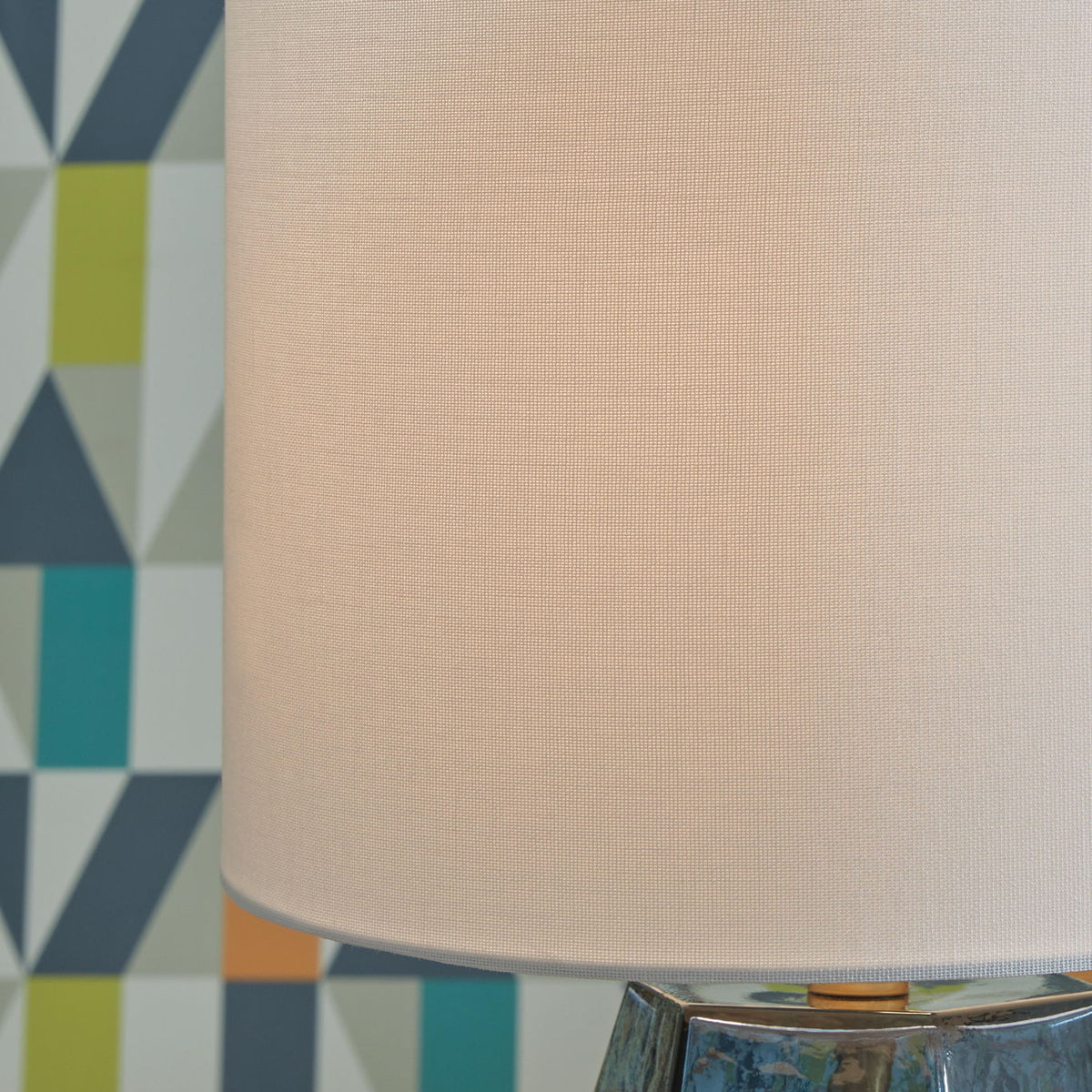 Tallow - Glass Table Lamp - Blue
