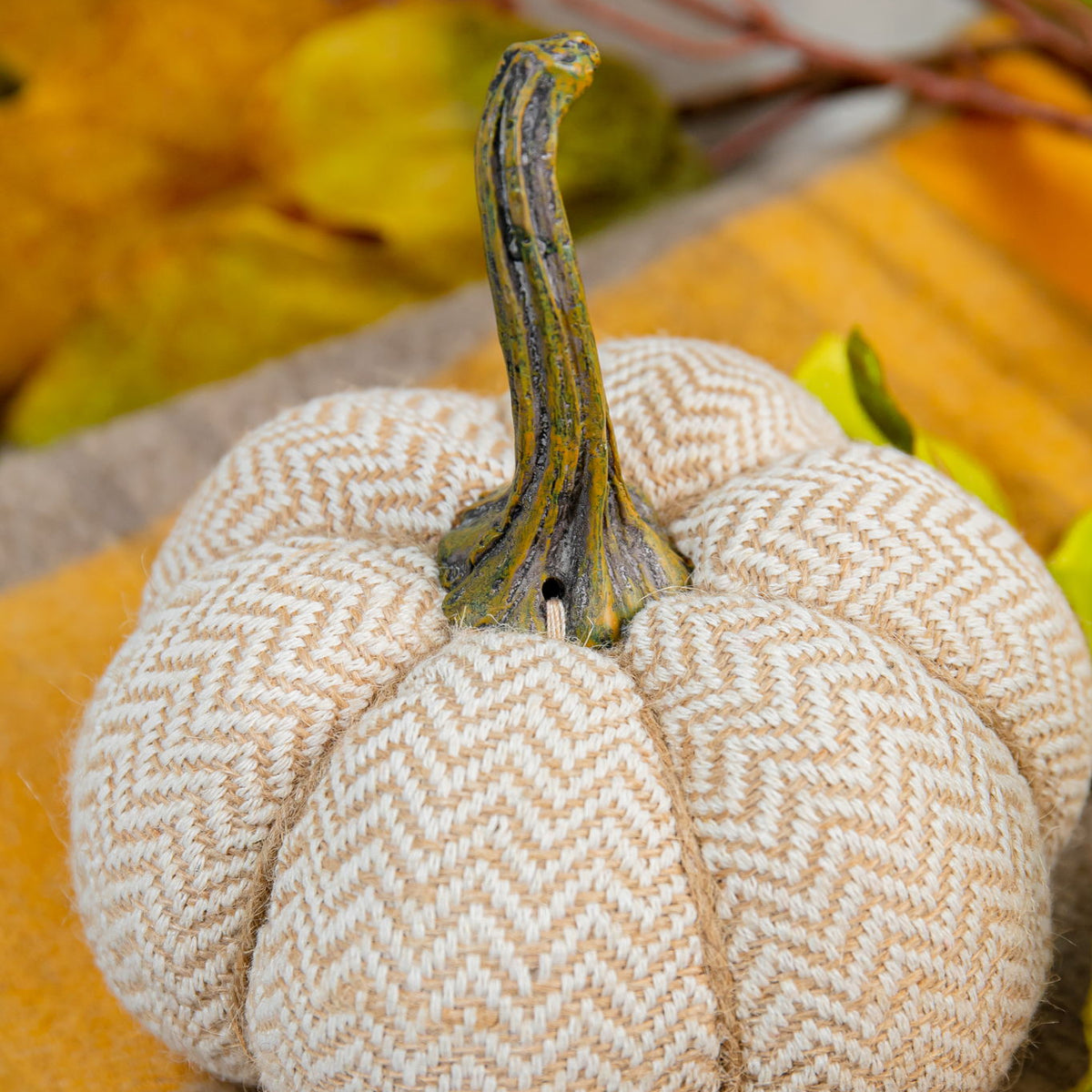 Weighted Pumpkin Ornament Decor For Holiday Harvest Festival Fall Festival & Thanksgiving