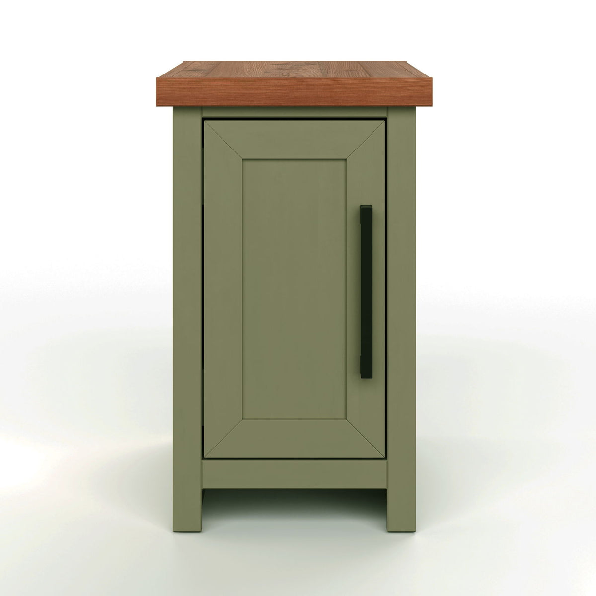 Vineyard - Chairside Table - Sage Green, Fruitwood