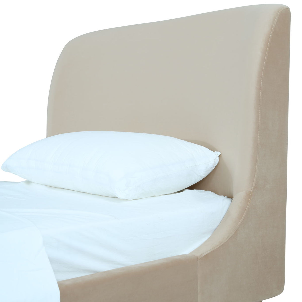 Heather - Twin Bed - Gold And Tan