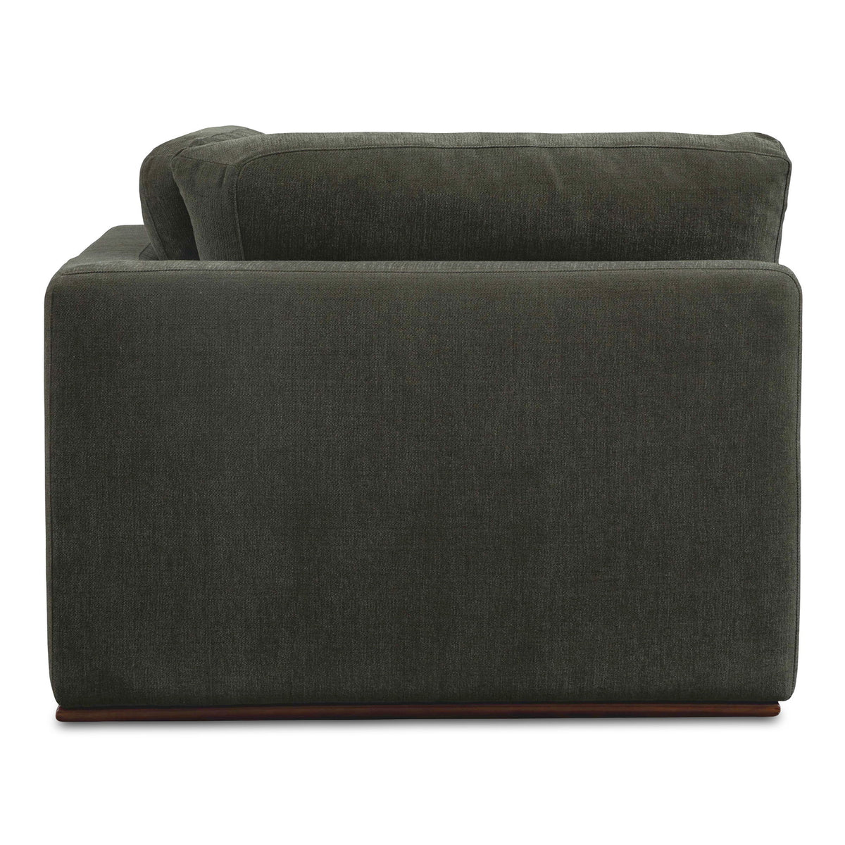 Rue - Corner Chair - Deep Green