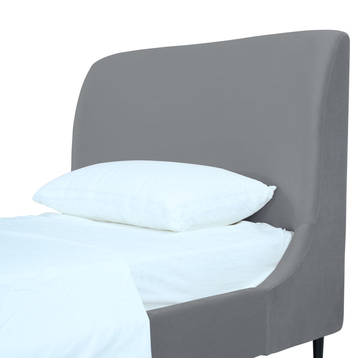 Manhattan Heather - Bed With Black Legs