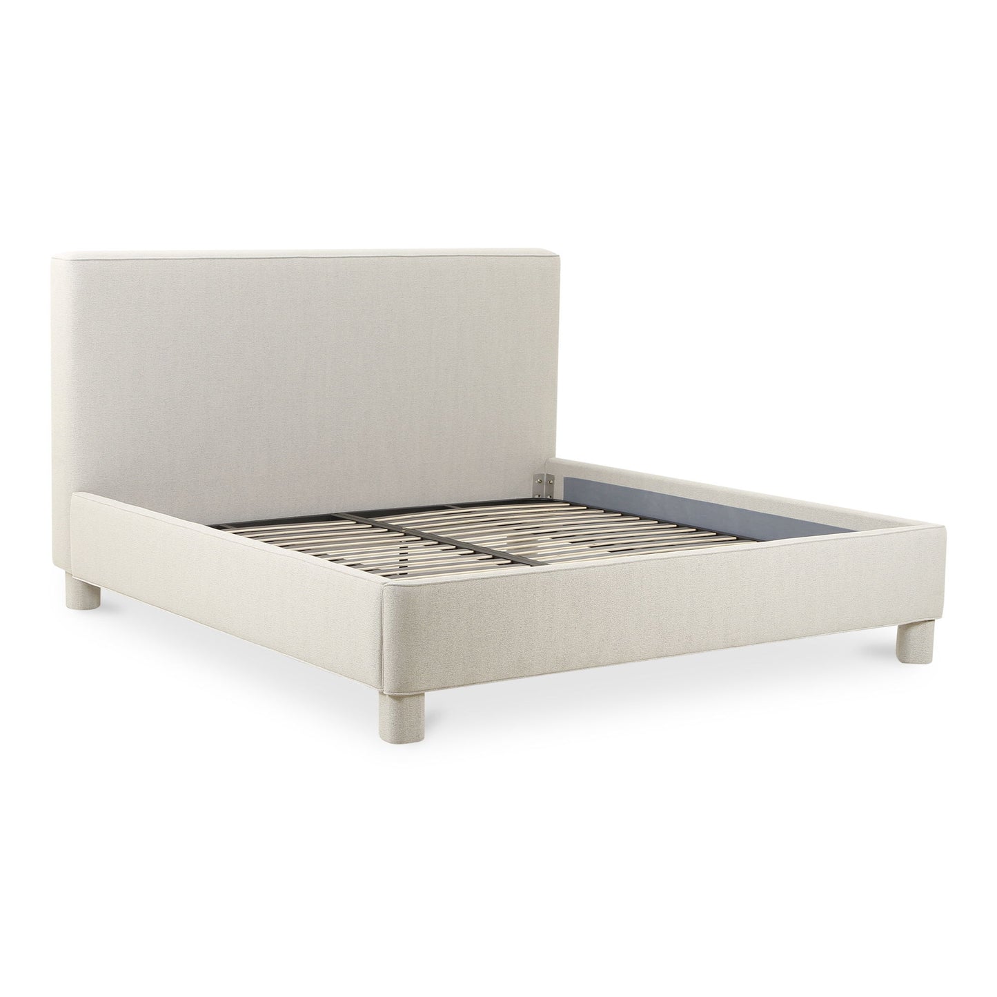 Ichigo - Queen Bed - Light Gray