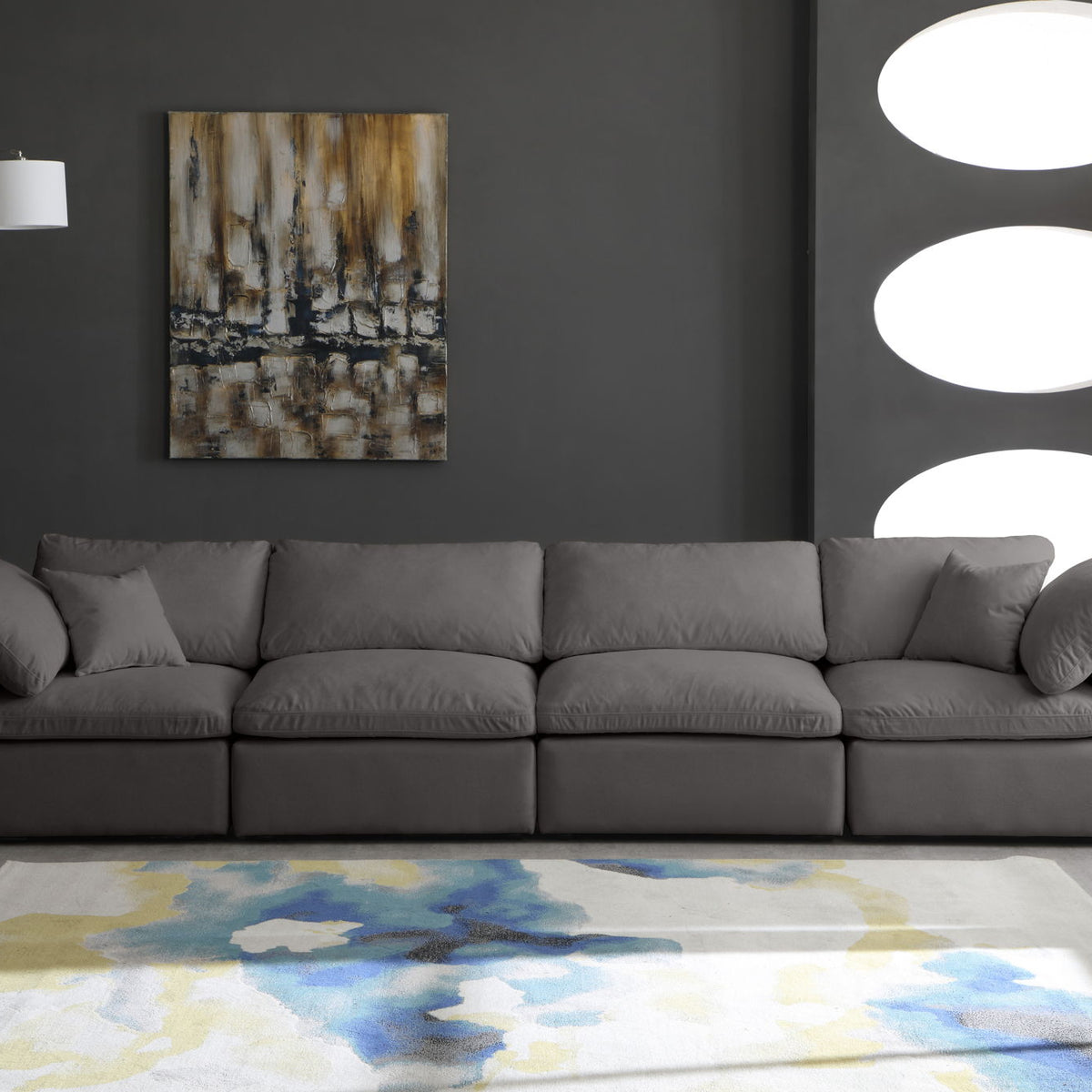 Plush - Modular 4 Seat Sofa