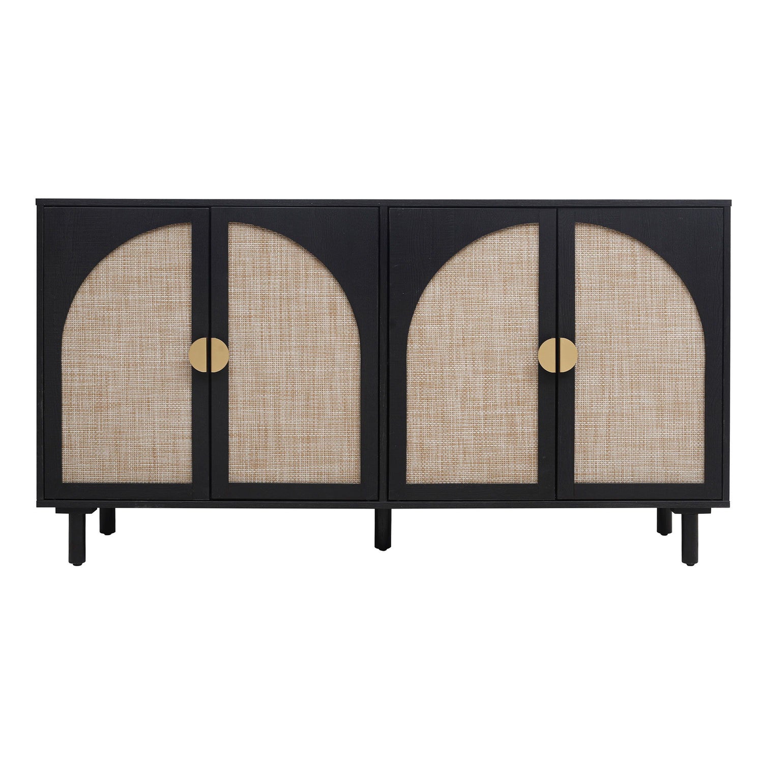 4 Door Cabinet, Customizable Storage System