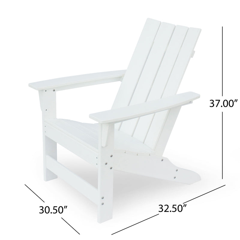 Enigmara - Outdoor High Density Resin Adirondack Chair