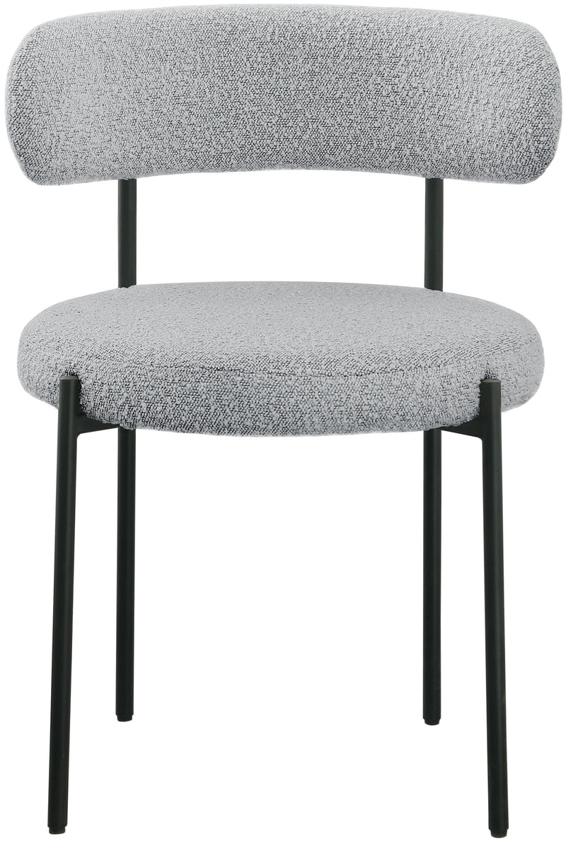 Beacon - Boucle Fabric Dining Chair (Set of 2)