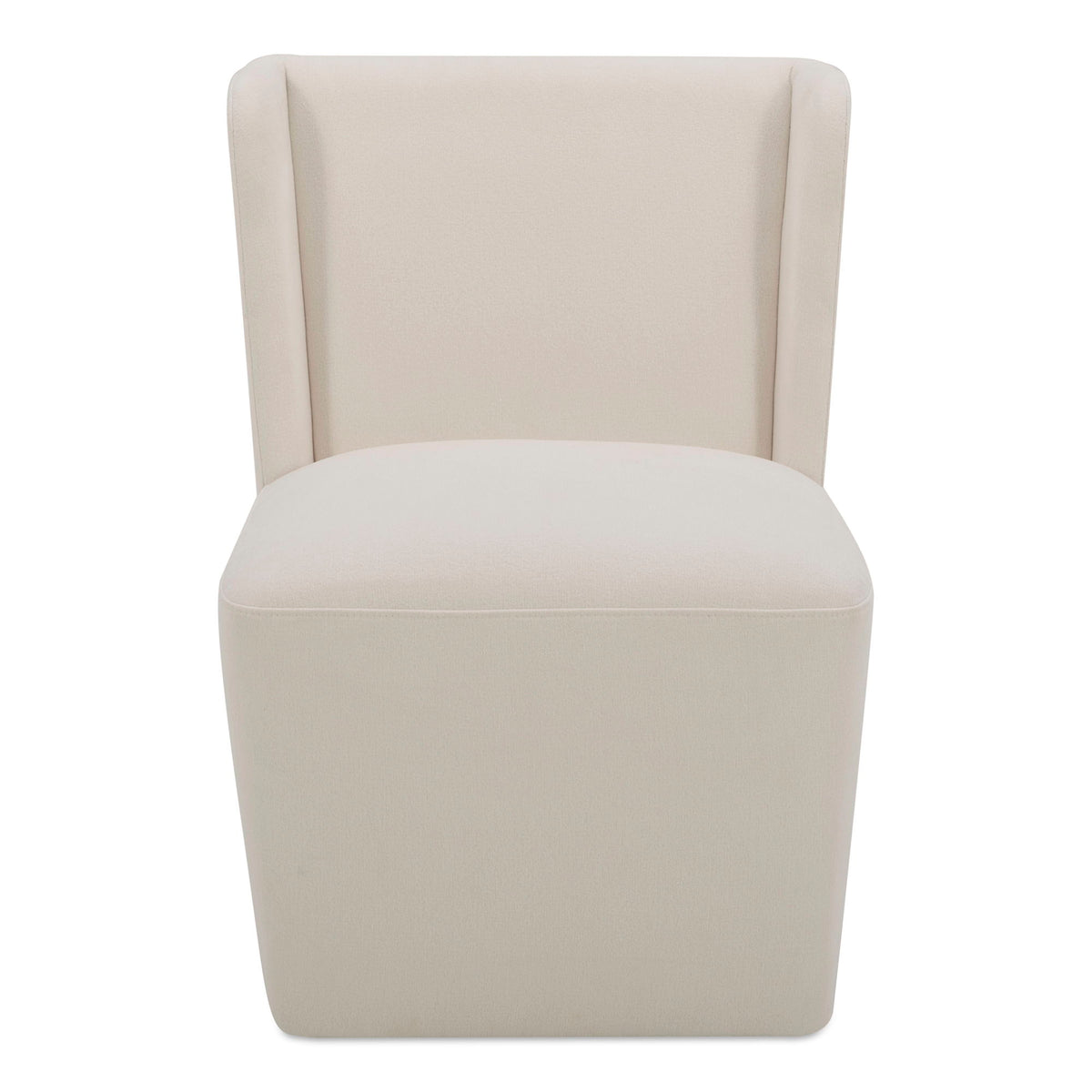Cormac - Rolling Dining Chair - Cream