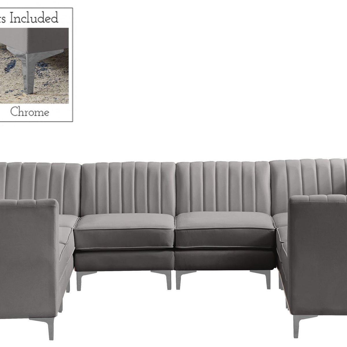 Alina - 8 Piece Modular Sectional