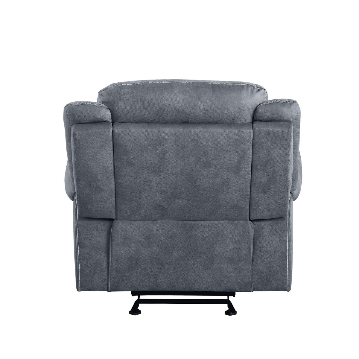 Zubaida - Two Tone Velvet Glider Recliner