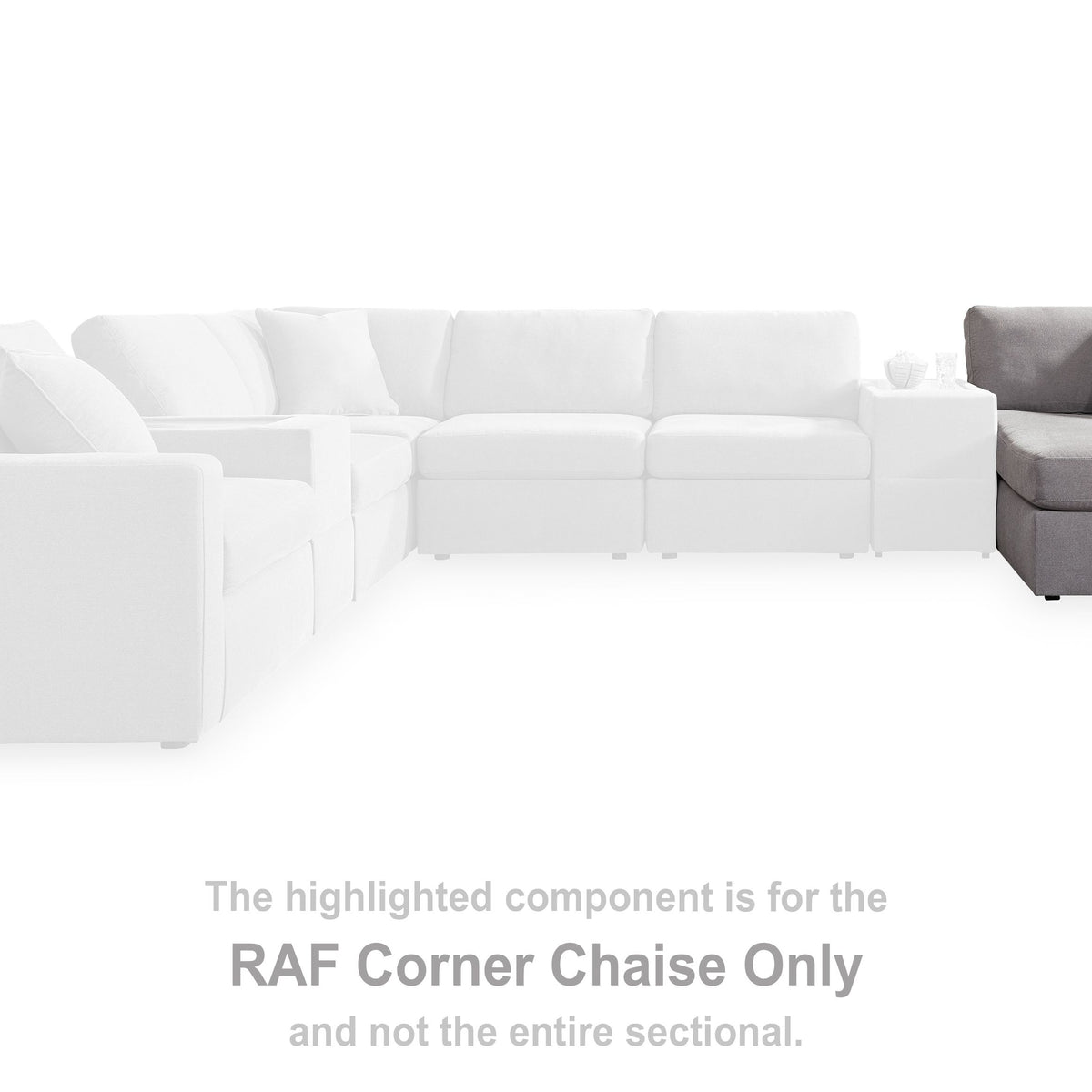 Modmax - Granite - Raf Corner Chaise