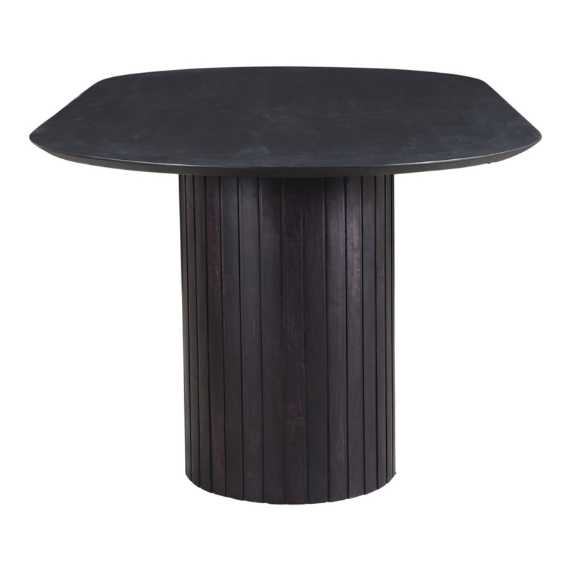 Povera - Acacia Wood Dining Table - Black